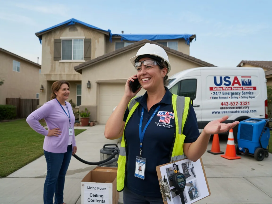 Ceiling Water Damage Restoration Kiester, MN FAQs